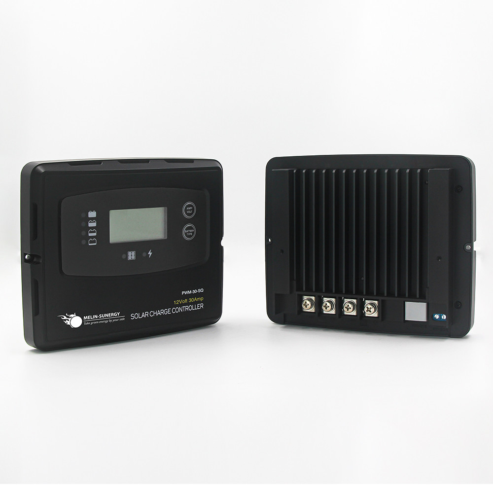 30 Amp Digital Solar Charge Controller PWM For Lifepo4 Batteries With BMS Wake Up