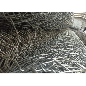 Practical Rock Gabion Baskets Zinc Coated Wire Box Retaining Walls