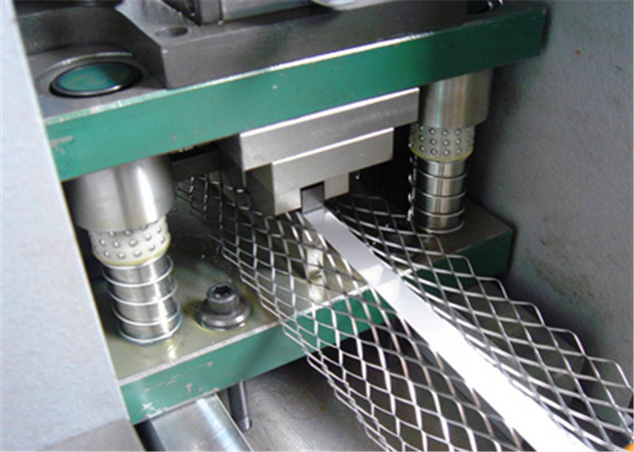 H Type Blue Color Perforated Metal Mesh Machine High Speed Hole Pounching
