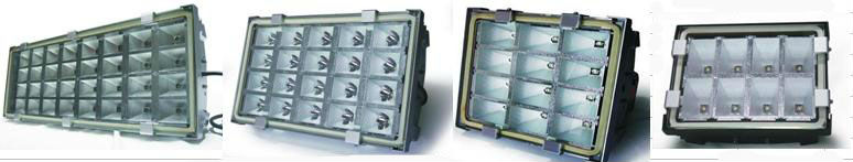 UL Aluminum Pure White LED Area Light 120° Waterproof For Airport / Marine