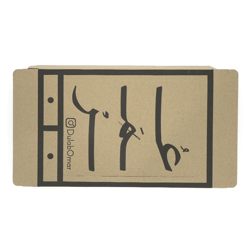 Custom Size Rigid Box Packaging Personalized Recycled Kraft Paper Book Shape Photo Box