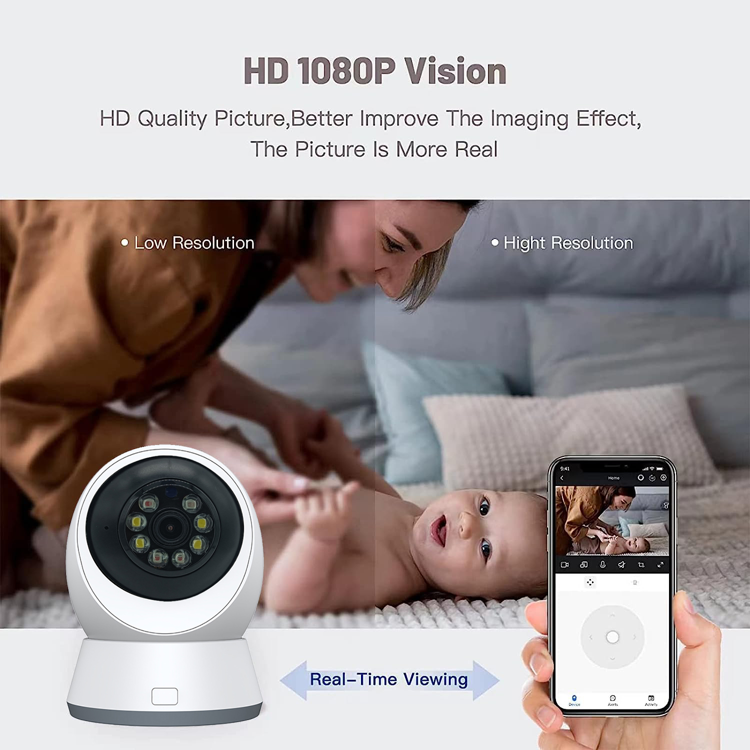 Waterproof WiFi Support 128 Memory Card CCTV Security IP Camera Outdoor Dual Lens Network Camera