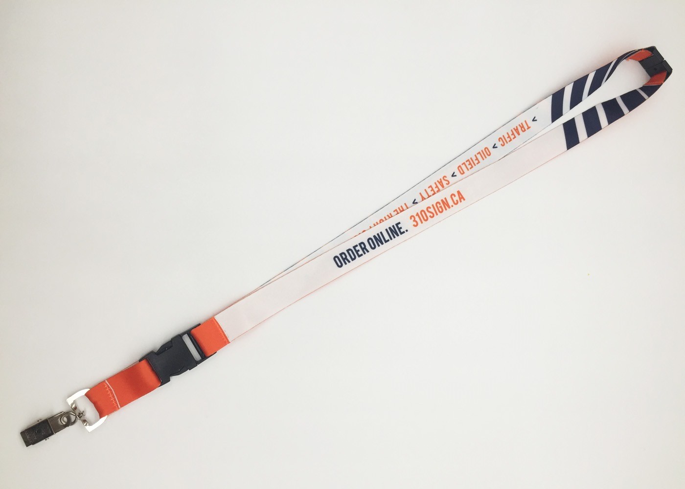 Rush order accepted sublimation lanyard with custom logo and color for ID card
