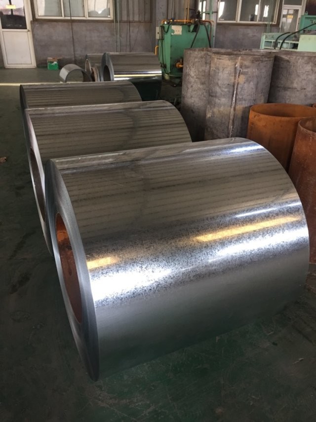 Soft HDGI Big Spangle Surface Hot Dipped Galvanized Steel Coils