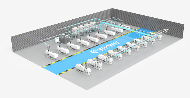 Bulk Material Vacuum Conveying System Equipment PLC System