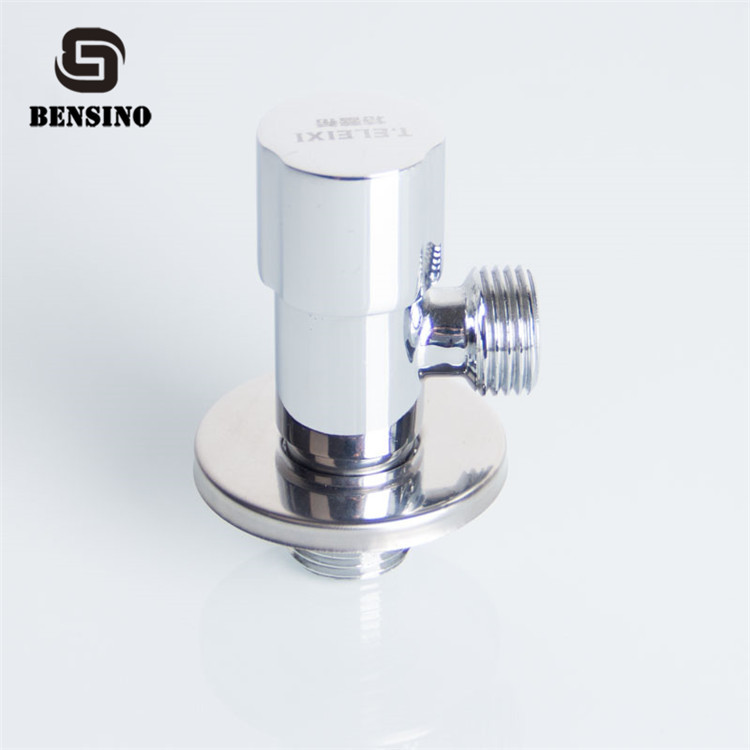 BENSINO Screw Mounting Copper 13mm Toilet Angle Valve