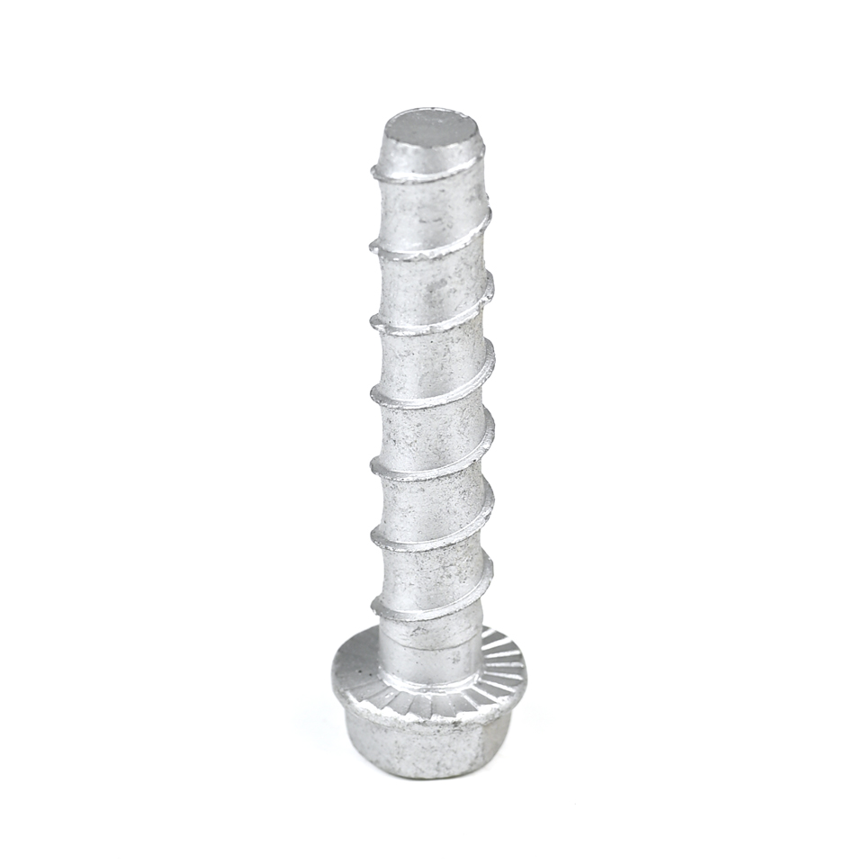 Custom Heavy Duty Carbon Steel Flange Hex Head Concrete Anchors for Easy Installation