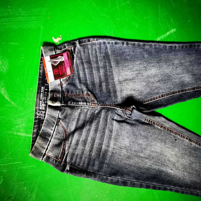 Ladies High Rise Denim Jeggings
