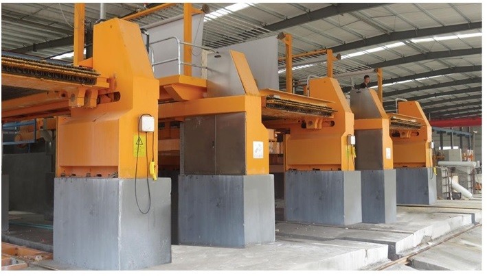 Marble Gang Saw Machine