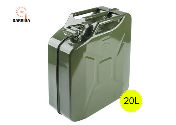 Quality Reliable 20L Auto Fuel Tanks Cans , Easy Operation American Jerry Can With A Spout for sale