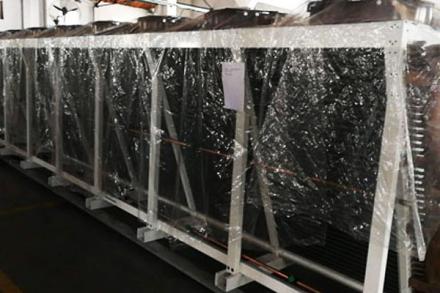 Blockchain Miners Hybrid Dry Cooler With Ziehl Abegg Axial Fans