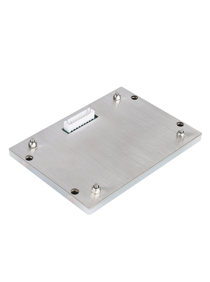 Factory supply 3X4 matrix higher quality aluminum keypad piezo keypad with 12 flat keys