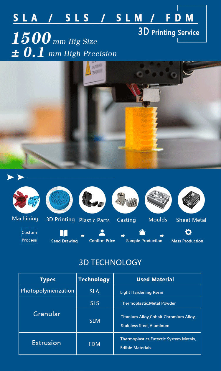 PP / PE / PLA / ABS 3D Printing Machine Plastic Pellets Feeding No Filament
