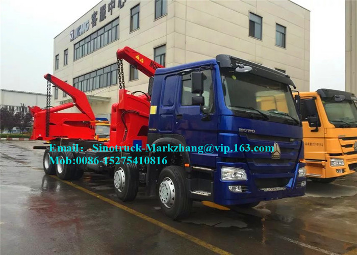 336HP Engine Port Handling Equipments Shipping Container Lift Truck With One Sleeper