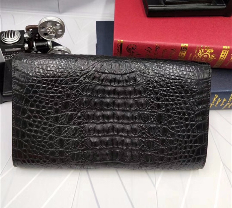 Fashion Genuine Crocodile Skin Female Women Small Envelop Purse Real Alligator Leather Ladies Single Cross Shoulder Bag