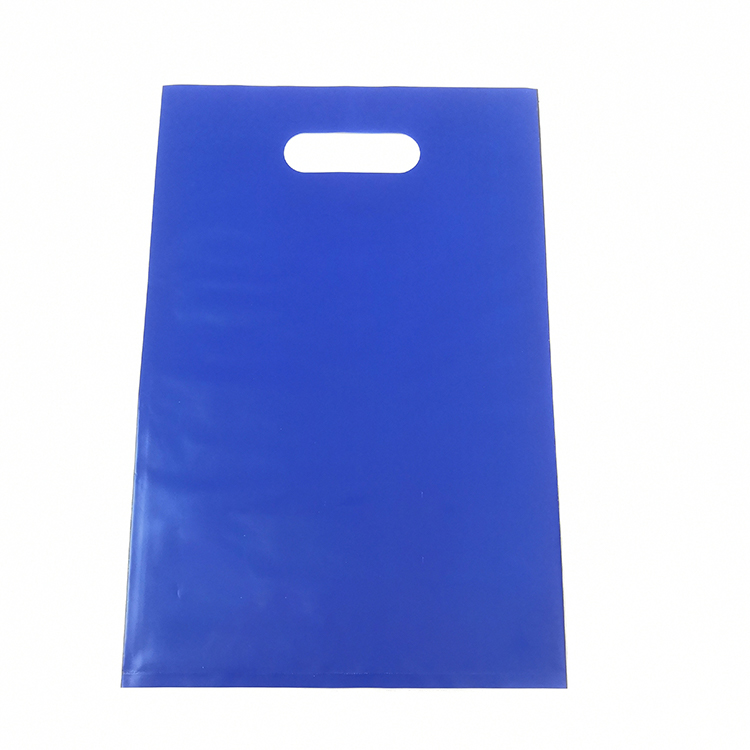 Die Cut Handle LDPE Shopping Bag Eco Friendly Recyclable Groceries Plastic Bags