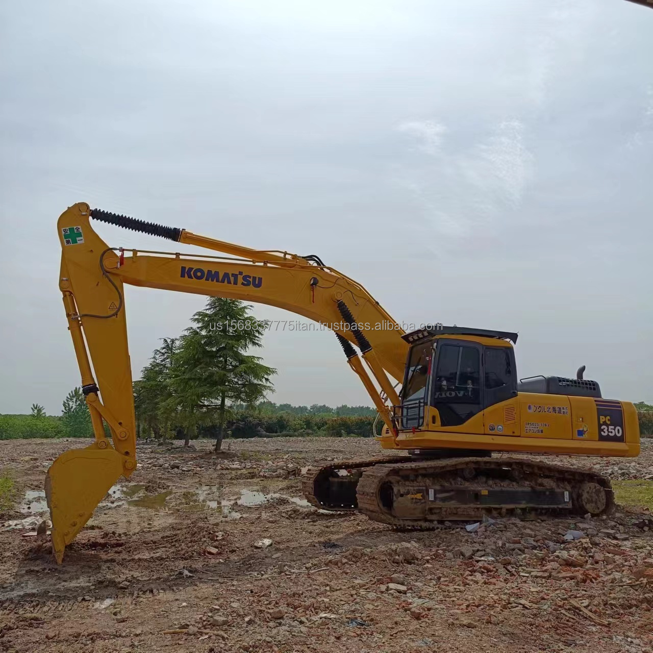 2016 Year 35ton Operating Weight Used Excavator PC350 PC300 PC360 in Good Condition