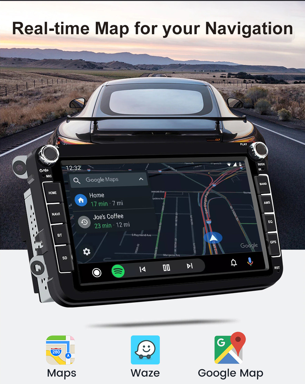 Wired To Wireless Smart Android Auto And Apple Carplay Dongle 2Air AI BOX Wireless USB Wifi BT Adapter