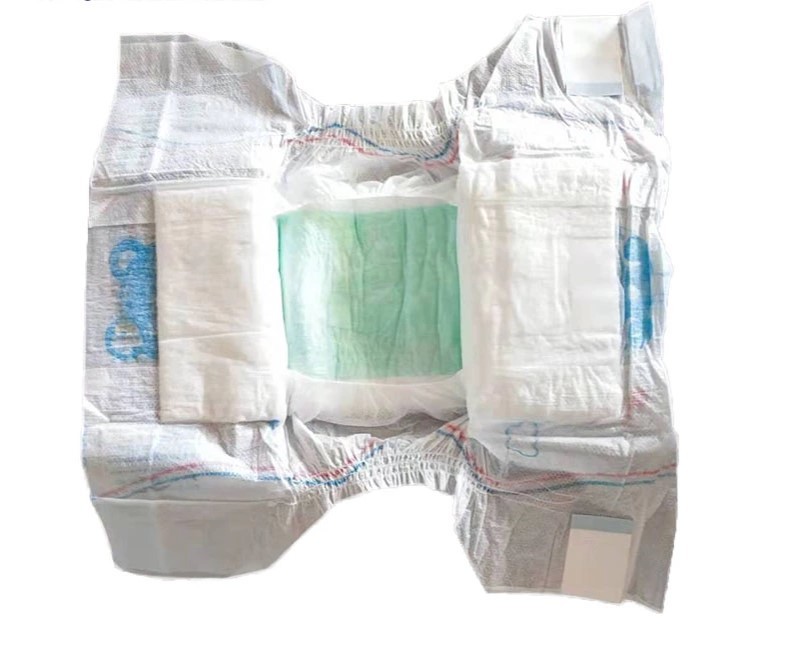 Elastic Waist Dry Surface Hydrophilic Non Woven Cotton Diaper