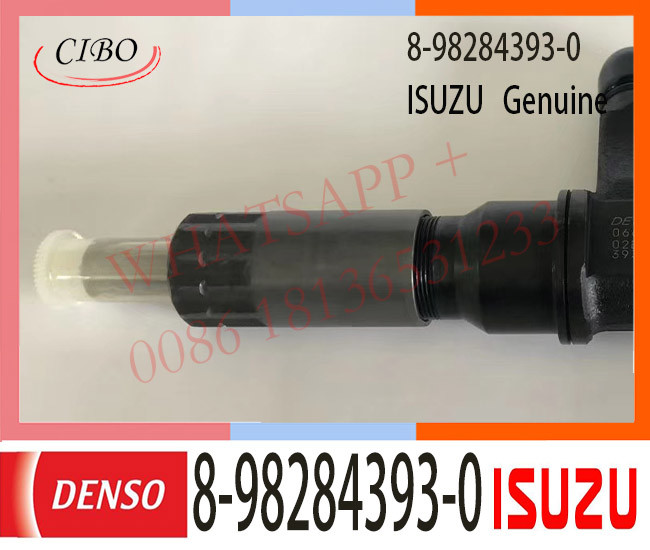 8-98284393-0 4HK1 ISUZU Diesel Engine Fuel Injector 095000-0660 095000-5000 095000-5012