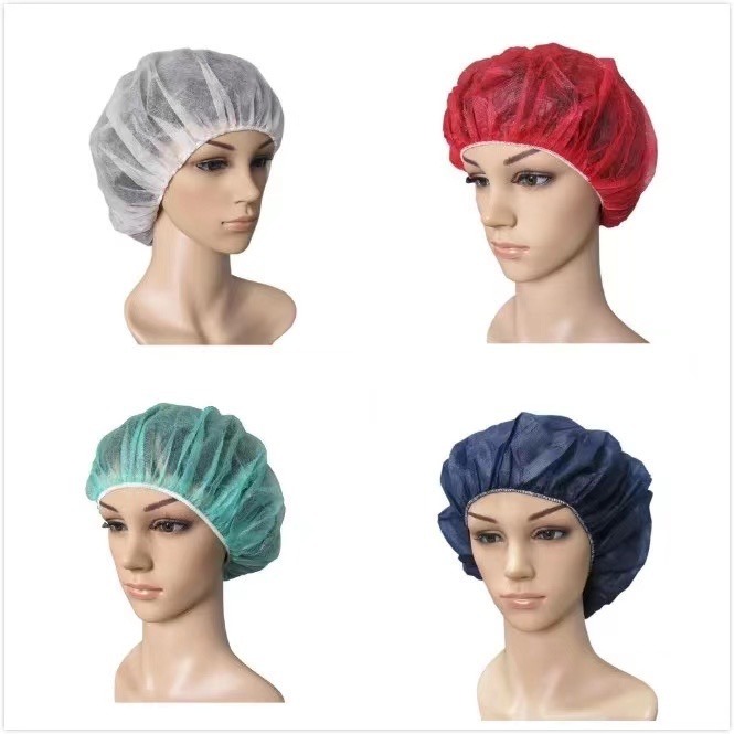Surgical/Medical/Dental/Nursing/Scrub/Space/Mob/Mop/Work/Snood/SMS Nonwoven Disposable PP Cap for Doctor/Surgeon/Nurse/Worker(Bouffant/Round/Pleated/Strip/Clip)