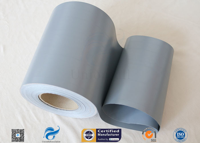 Waterproof Air Ducting Cloth 0.25mm 39" PVC Coated Fiberglasss Cloth
