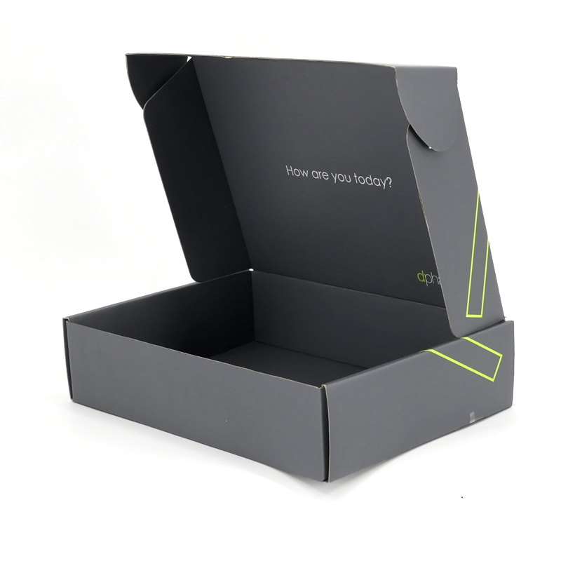 10x5x5 Corrugated Cardboard Folding Boxes Shipping Packaging With Logo Customized Order