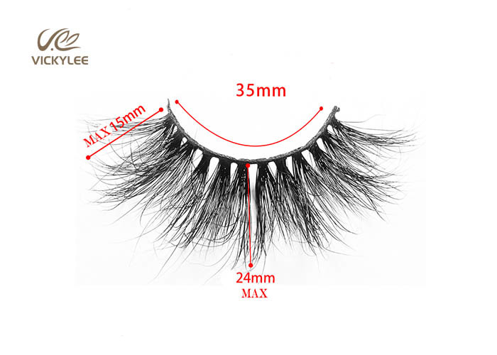 Plastic Cotton Stalk Whole Strip 15MM 7D Volume Lashes