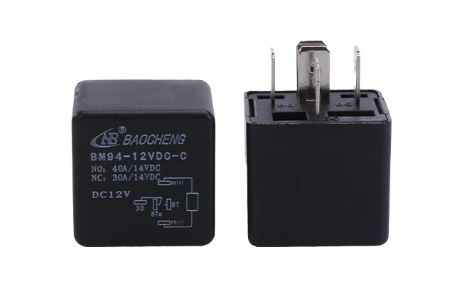 Ag Alloy Contact Universal Automotive Relay BM94-12VDC-C High Capacity