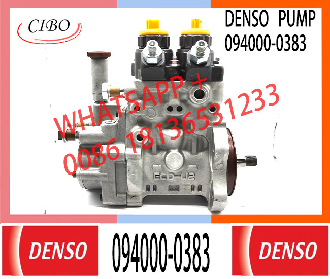 GENUINE AND BRAND NEW DIESEL FUEL PUMP 094000-0383, 6256-71-1111 FOR 6D125, PC400-7, PC450-7 ENGINE