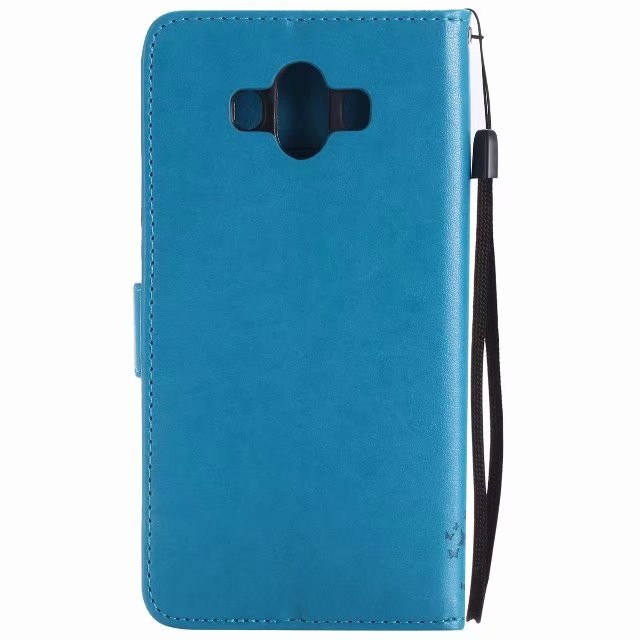 Huawei Mate 10 Wallet Flip Leather Case Cover with Lucky Tree Embossed