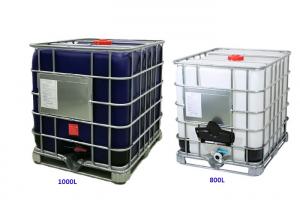 Buy cheap 800l Ibc Hazardous Goods Container Food Grade Ibc Tank For Storage And Transport product