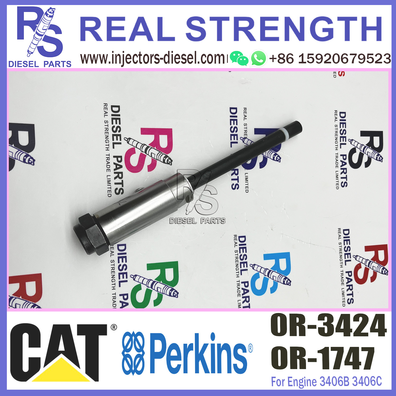 Engine Diesel Injector Nozzle 7W-7032 7W7032 0R-1747 0R-3424 0R3424 0R1747
