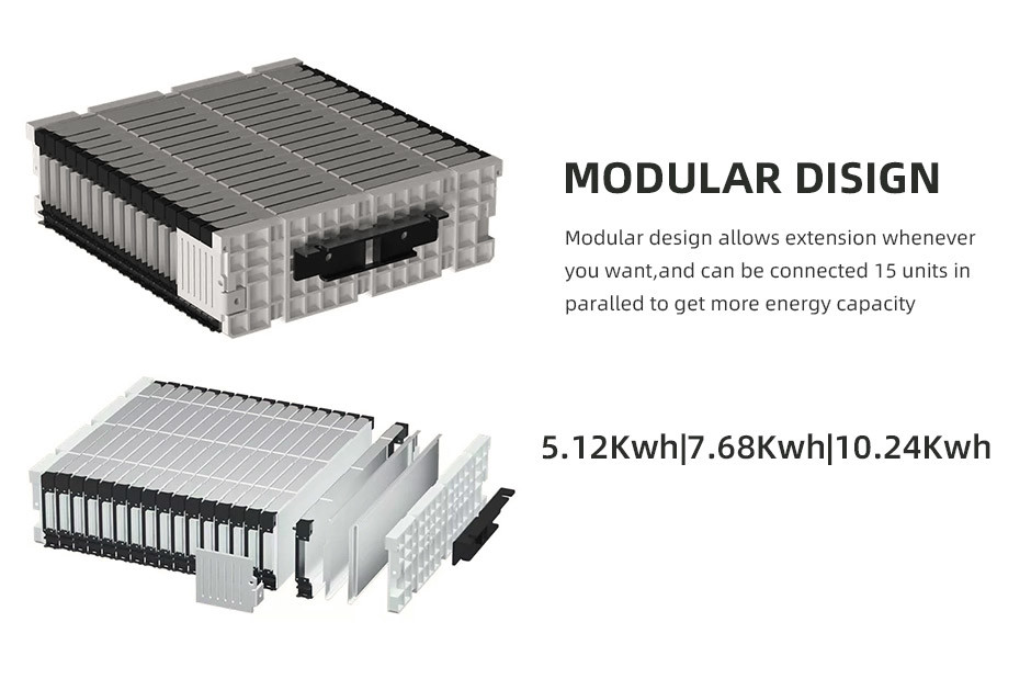 OEM ODM LiFePO4 lithium battery Customized IP65 48V Wall-mounted Solar Home Household lithium battery packs