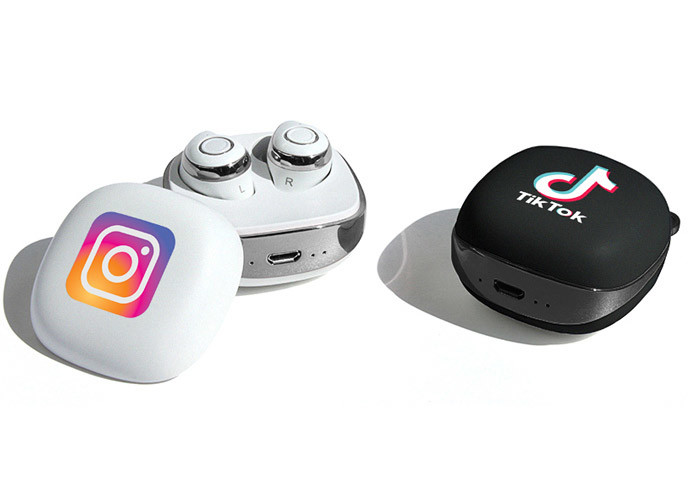 Customized Mini In Ear Bluetooth 5.0 Wireless Earbuds For Phone Calls