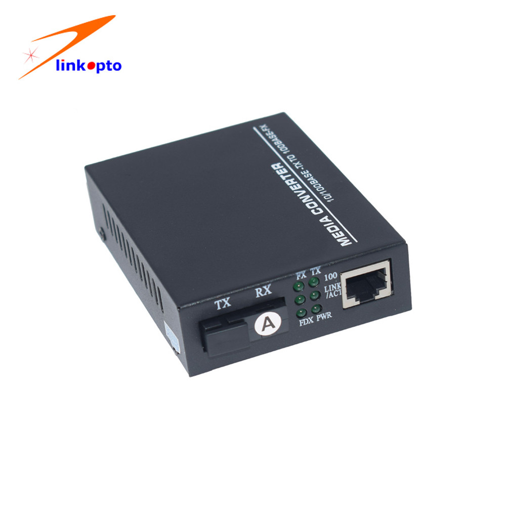 wholesale 20km SM Transition Networks Media Converter Single Fiber Media Converter