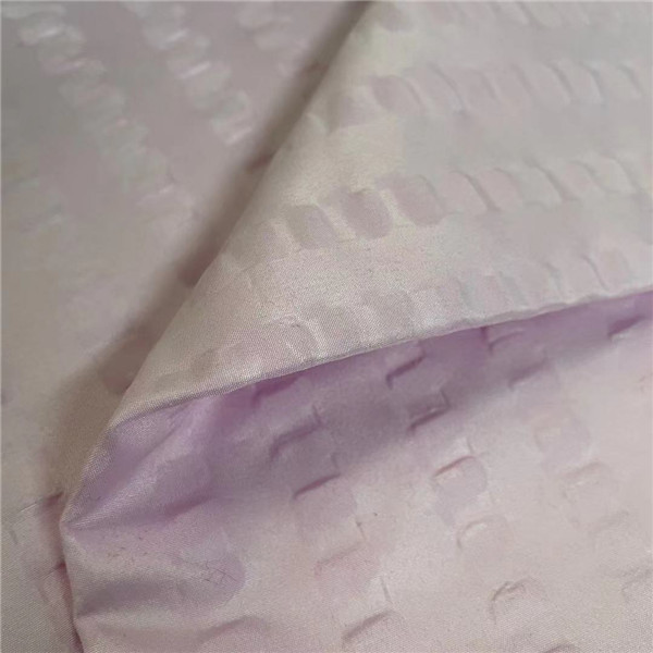 Seersucker Polyester Microfiber Fabrics 75DX150D 140 Gsm 150CM Anti Bacteria