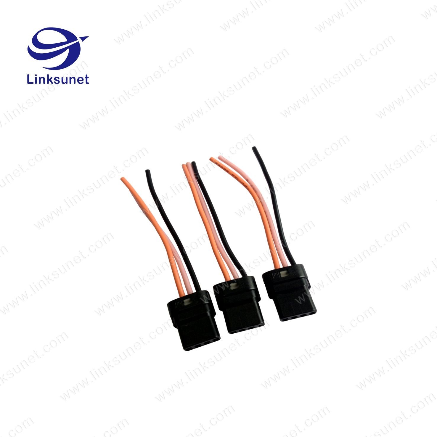 Molex 52266-0311 2.50mm black conectors add UL1007-24AWG Waterproof Terminal Harness