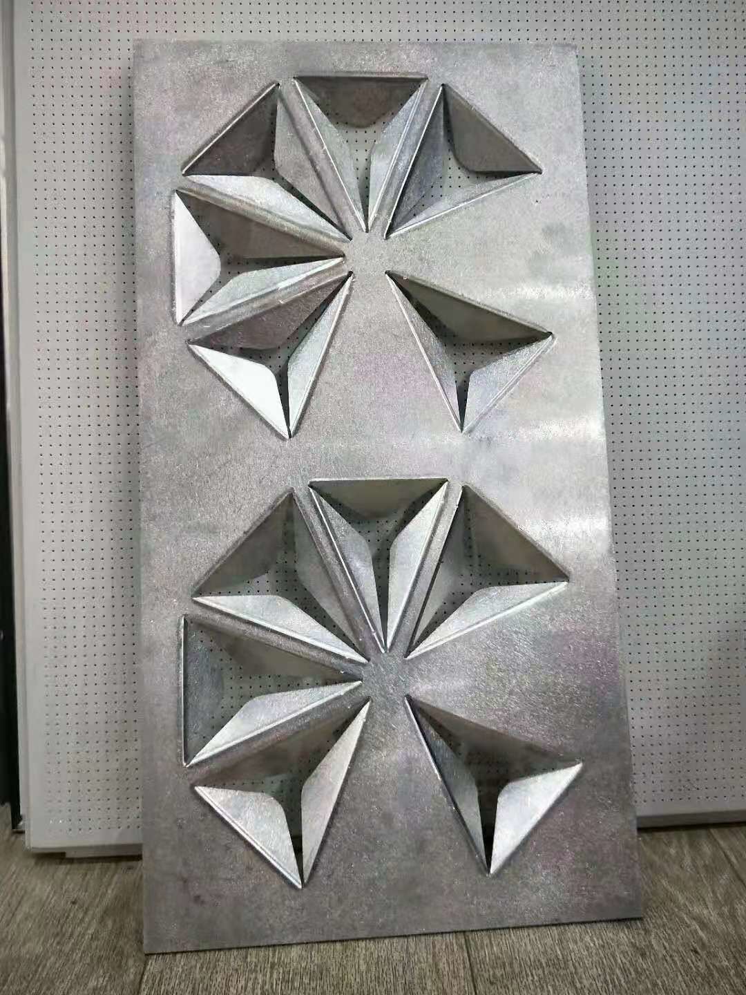 Stainless Steel Decorative Perforated Sheet Metal Hexagonal 10mm Hole 3.5m Width