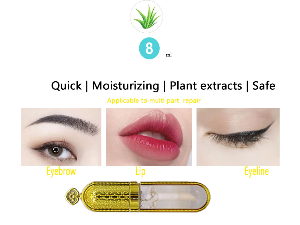 100% Pure Plant Essence Tattoo Repair Cream Professional Eyebrow Permanent Makeup Aftercare Repair Gel