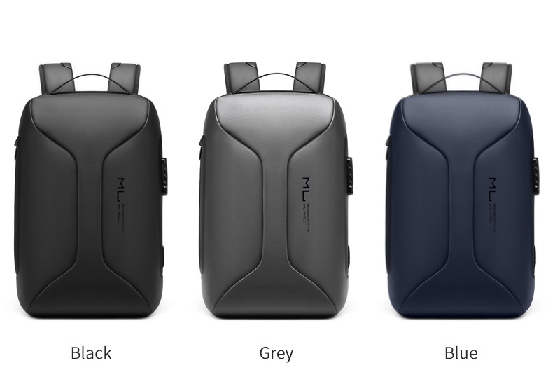 MingLu High quality new bag usb charging anti theft men waterproof bagpack backpack bag laptop backpack for men