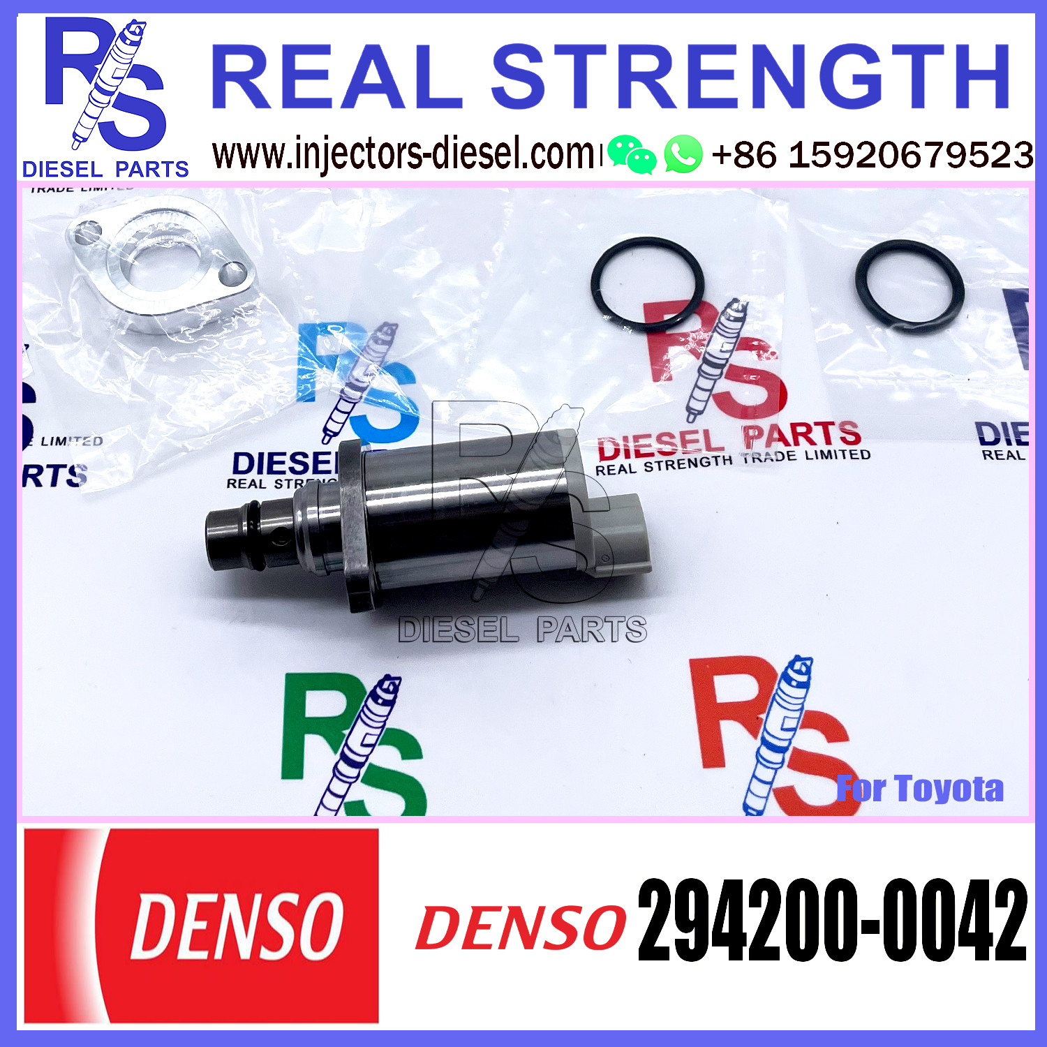 VALVE 294200-0042 294200-0041 DENSO Suction Control Valve 294200-0041 294200-0040 294200-0042 Applicable to TOYOTA