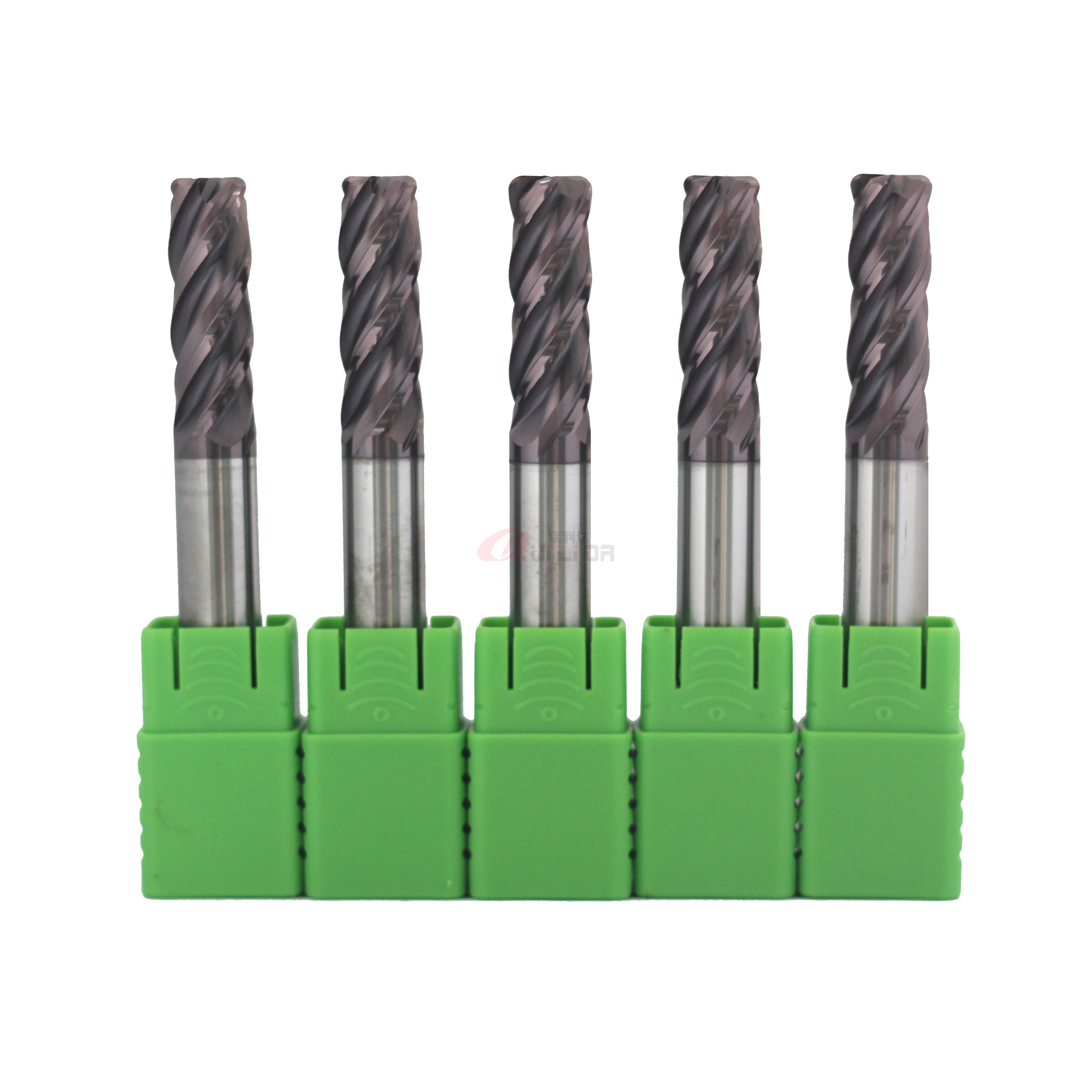 1/2" 3/32" CNC Extra Long End Mill Cutter 2mm 10mm Radius Cutter Mill With 100mm OAL