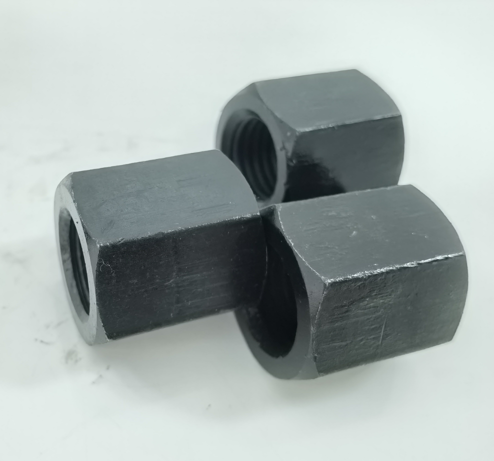DIN6330 Galvanized Zinc Flake Coated Hexagon Nuts With A Height Of 1.5d