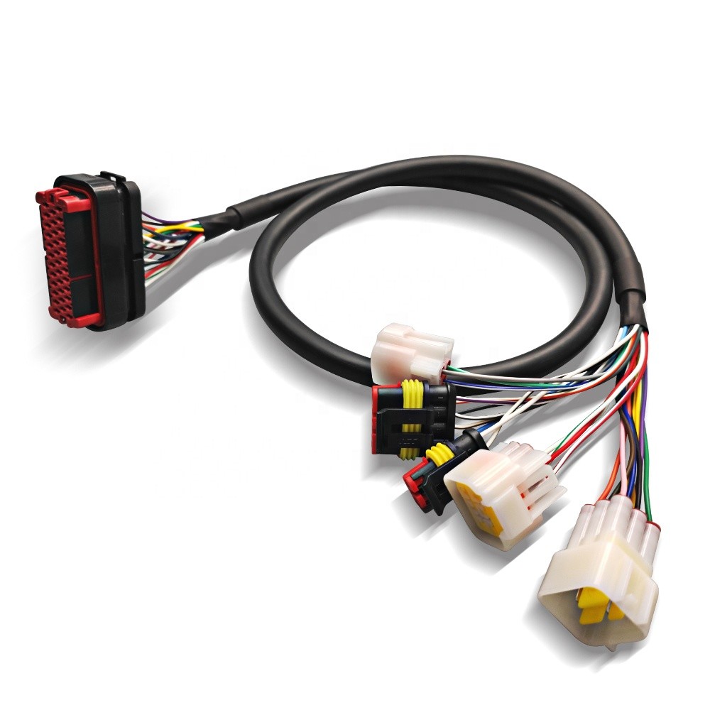 TXL Electrical Cable Assembly Custom Auto Wiring Harness 2AWG-32AWG