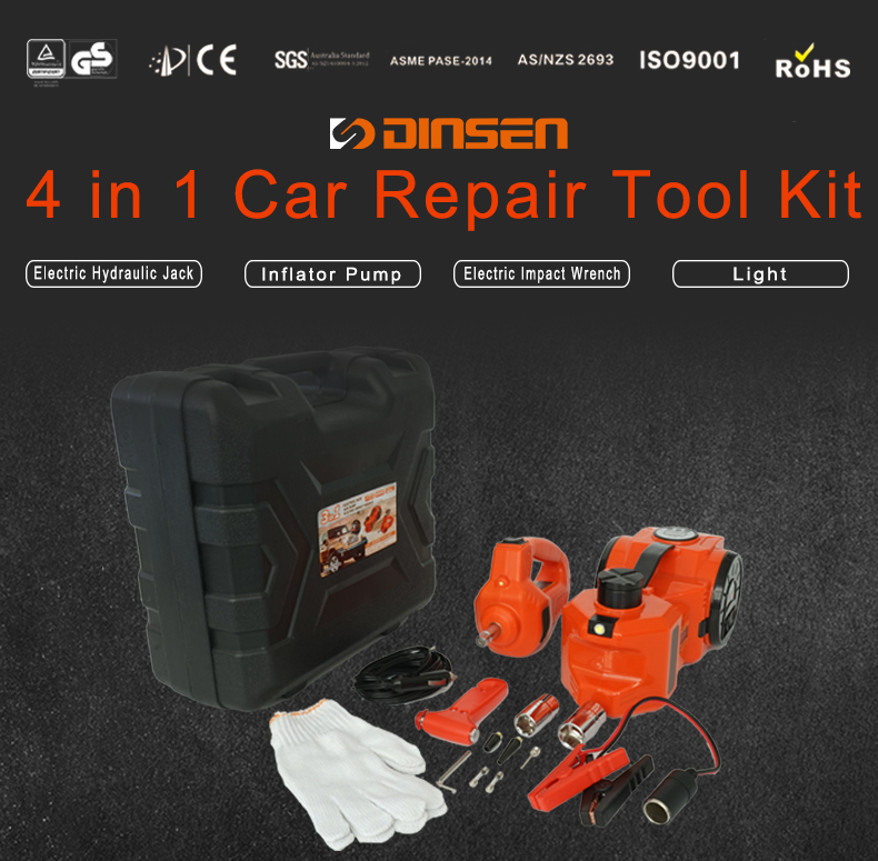 High Efficiency 5T Electric Hydraulic Jack Kit Mechanical Lifting Jacks