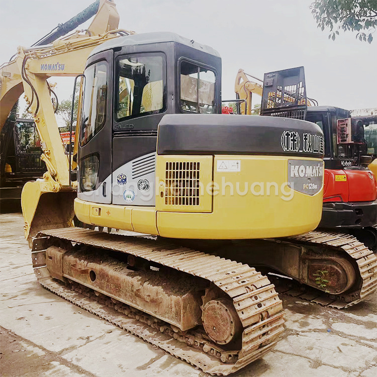 64KW Second Hand PC128 Excavator Imported Original Komatsu 128 With Hydraulic Pump