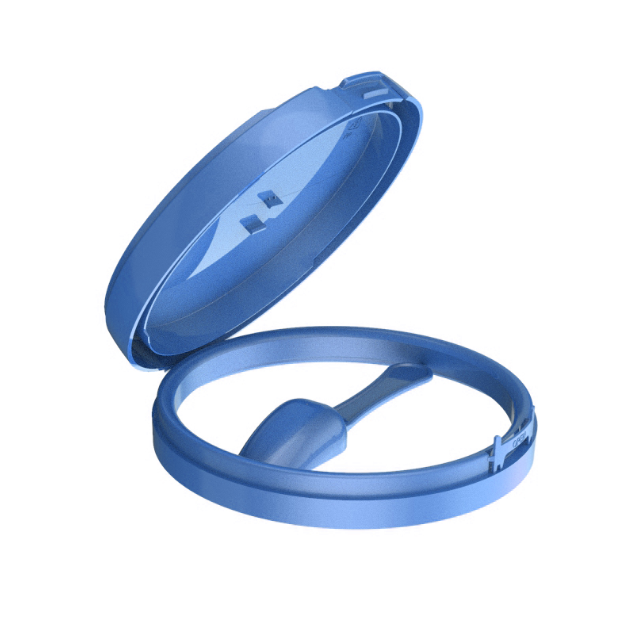 Customizable Blue Milk Powder Cover in Plastic for FSSC 22000 Certified Packaging