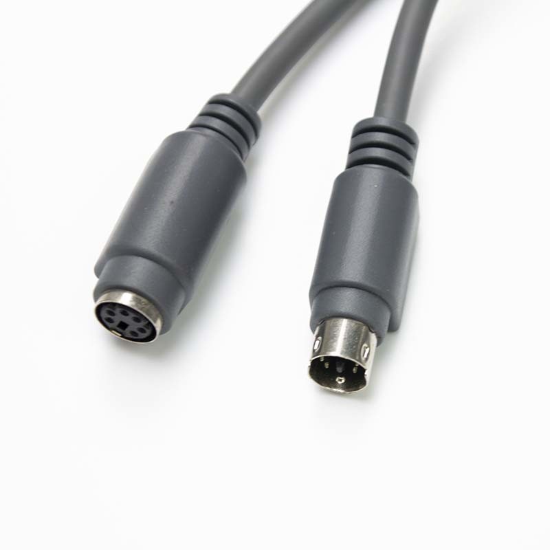 3M Compatible PS2 Keyboard Wedge Cable For LS2208 LS4208 Barcode Scanner