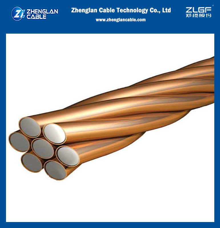 Grade AAA Copper Clad Steel Wire (CCS) ASTM Standard Copper Clad Steel Wire With High Tensile Strength